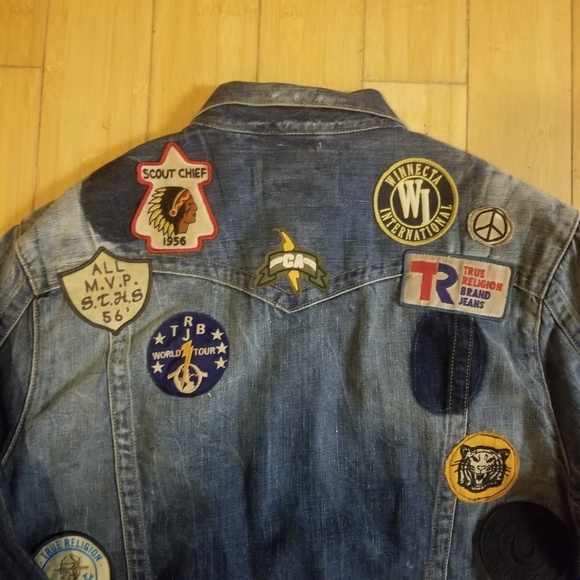⛔⛔SOLD⛔⛔True Religion Jimmy Patchwork jacket - Picture 8 of 8